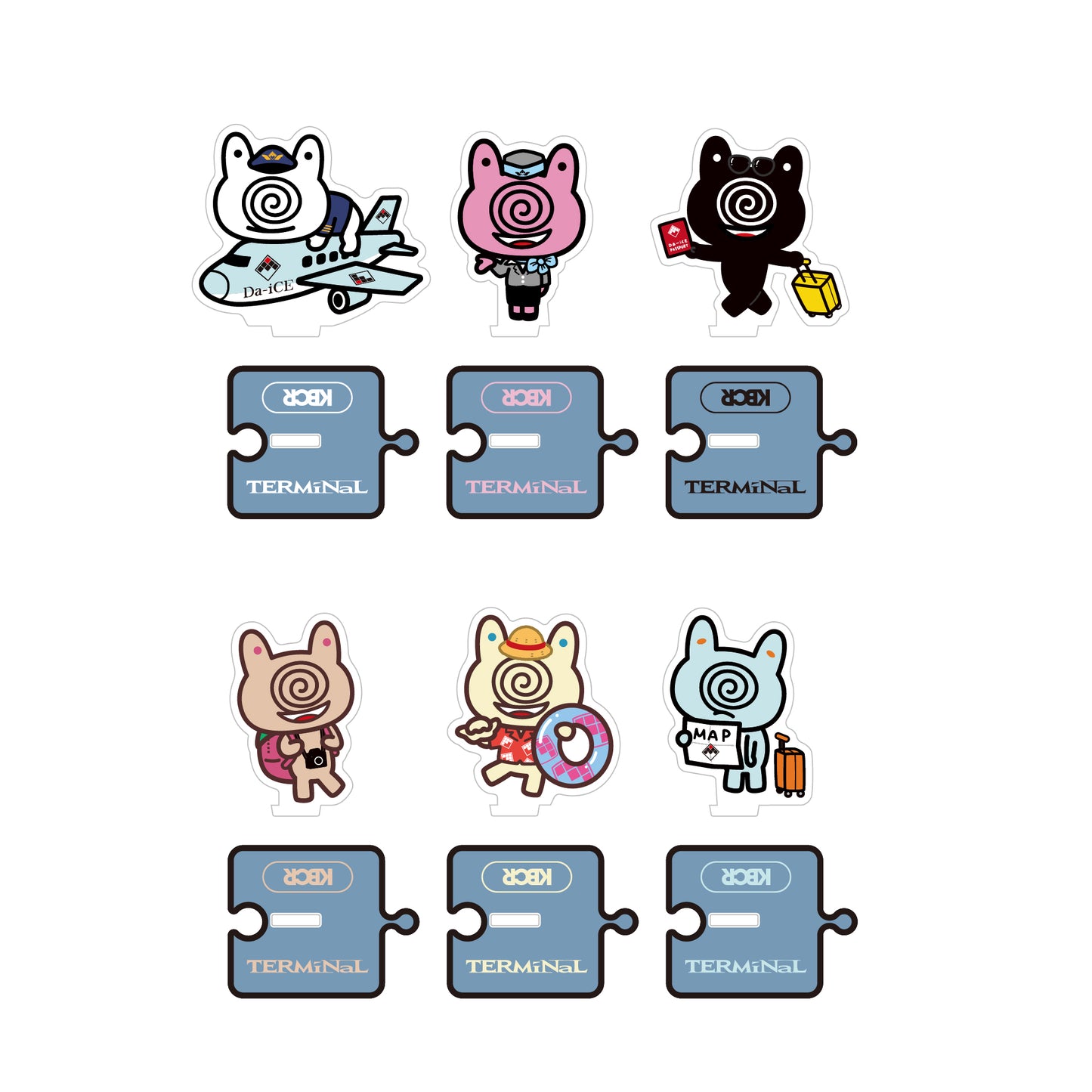 アクリルスタンド (TERMiNaL Ver.全6種ランダム)