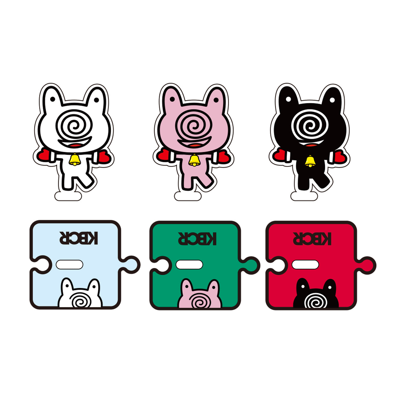 かべちょろアクリルスタンド(クリスマスVer.全3種)