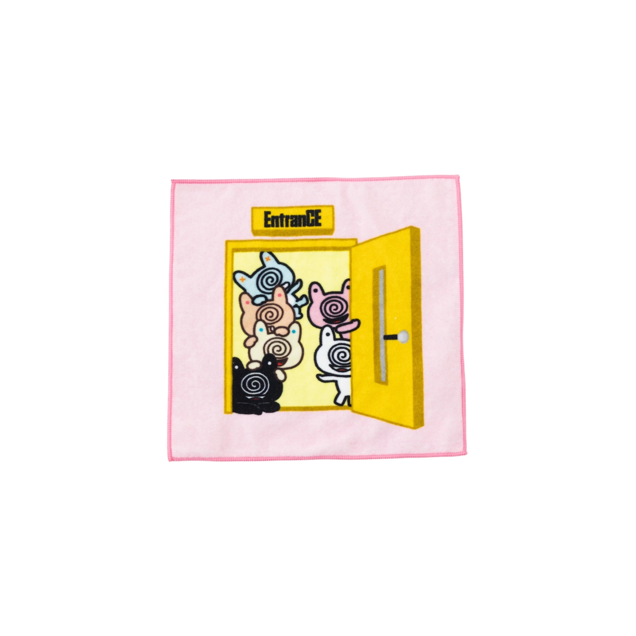 ハンドタオル（ピンク） – かべちょろハウス