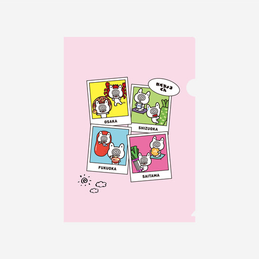 クリアファイル（かべちょろくん）