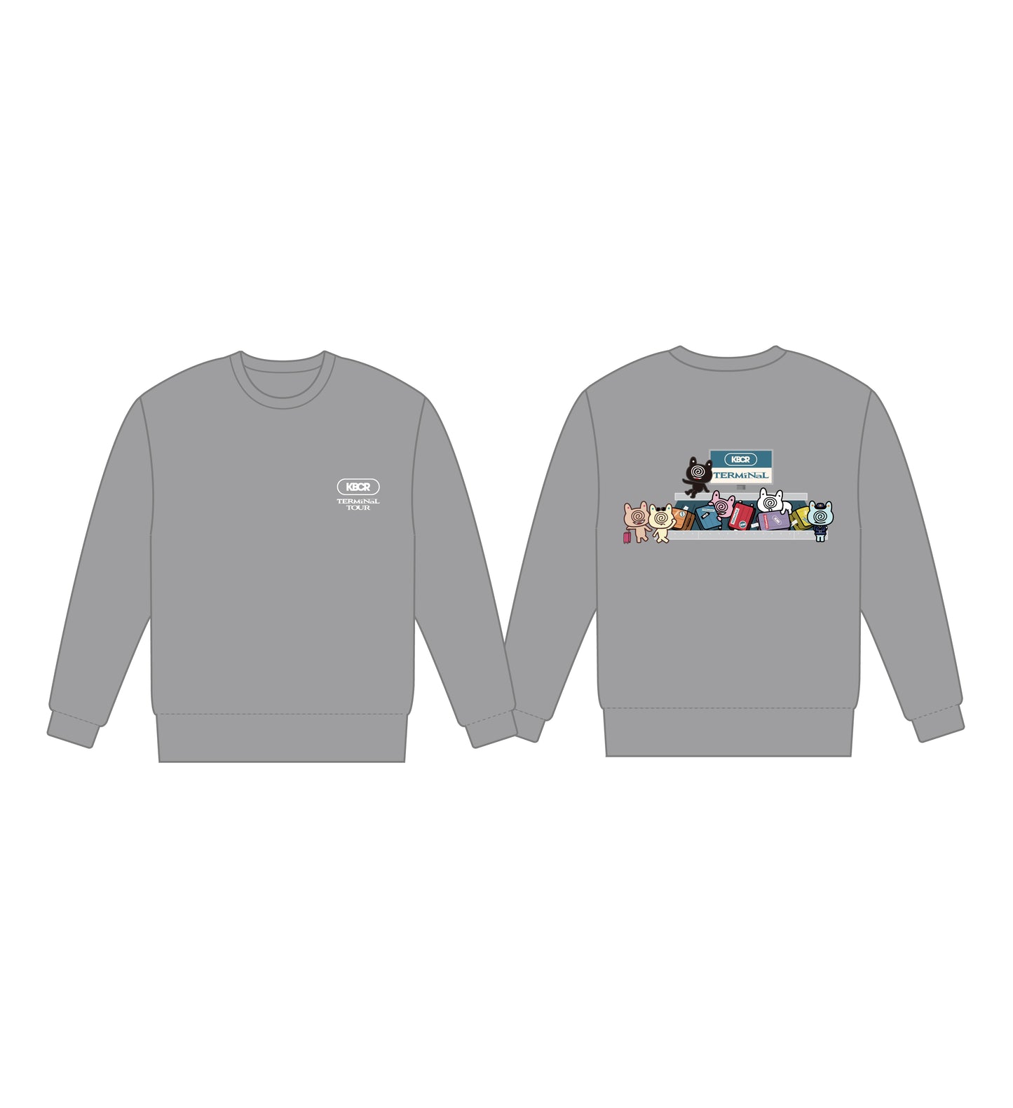TERMiNaLスウェット(グレー)